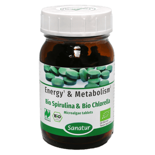 Sanatur BioSpirulina & BioChlorella 250 Tabs