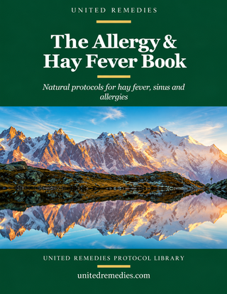 BOOK: The Allergy & Hay Fever Book by United Remedies