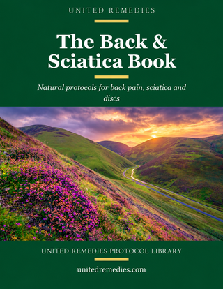 BOOK: The Back & Sciatica Book by United Remedies