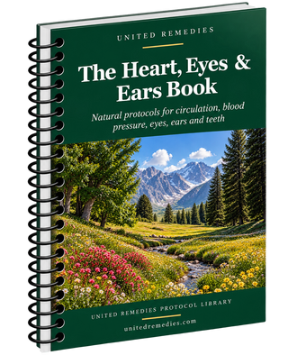 BOOK: The Heart, Eyes & Ears Book by United Remedies