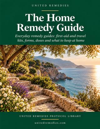 BOOK: The Home Remedy Guide by United Remedies