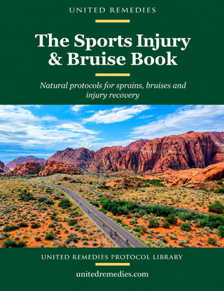 BOOK: The Sports Injury & Bruise Book by United Remedies