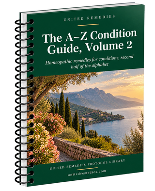 BOOK: The A–Z Condition Guide, Volume 2 by United Remedies