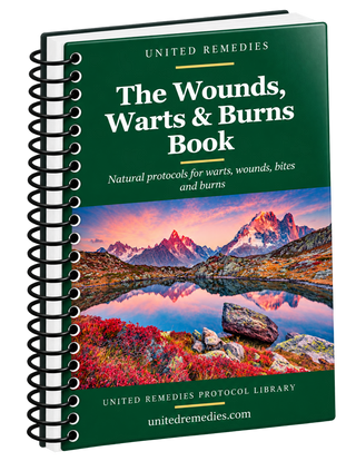 BOOK: The Wounds, Warts & Burns Book by United Remedies
