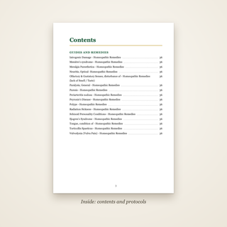 The A–Z Condition Guide, Volume 2 - contents page
