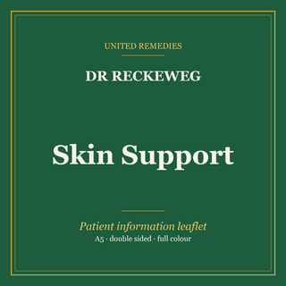 United Remedies patient leaflet: dr reckeweg skin support