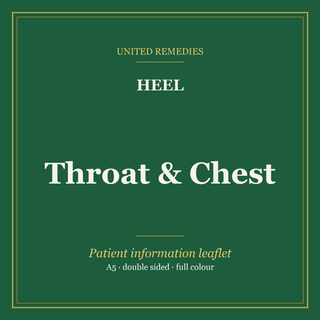 United Remedies patient leaflet: heel throat chest