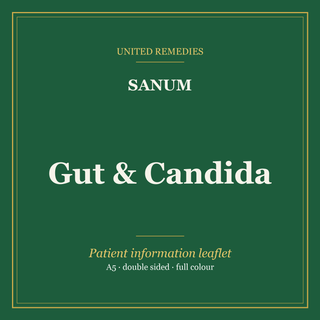 United Remedies patient leaflet: sanum gut candida