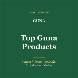 United Remedies patient leaflet: top guna products