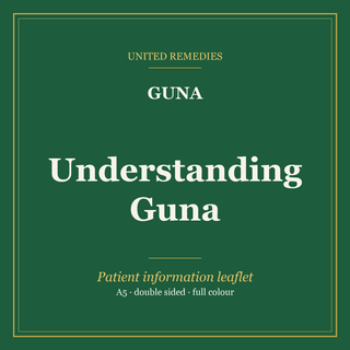 United Remedies patient leaflet: understanding guna
