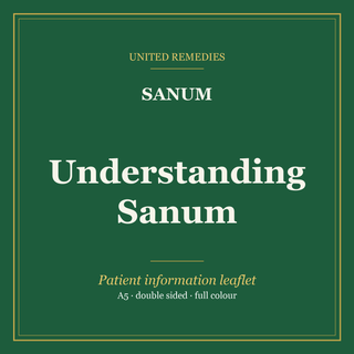 United Remedies patient leaflet: understanding sanum