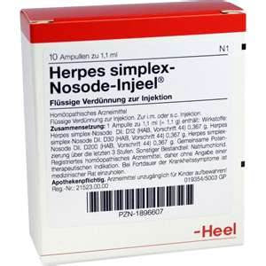 Herpes Simplex nosode Injeel Ampoules