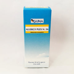 Guna Allergy Plex 36 (Desensitisation 1 Phyto Drainage) - Drops