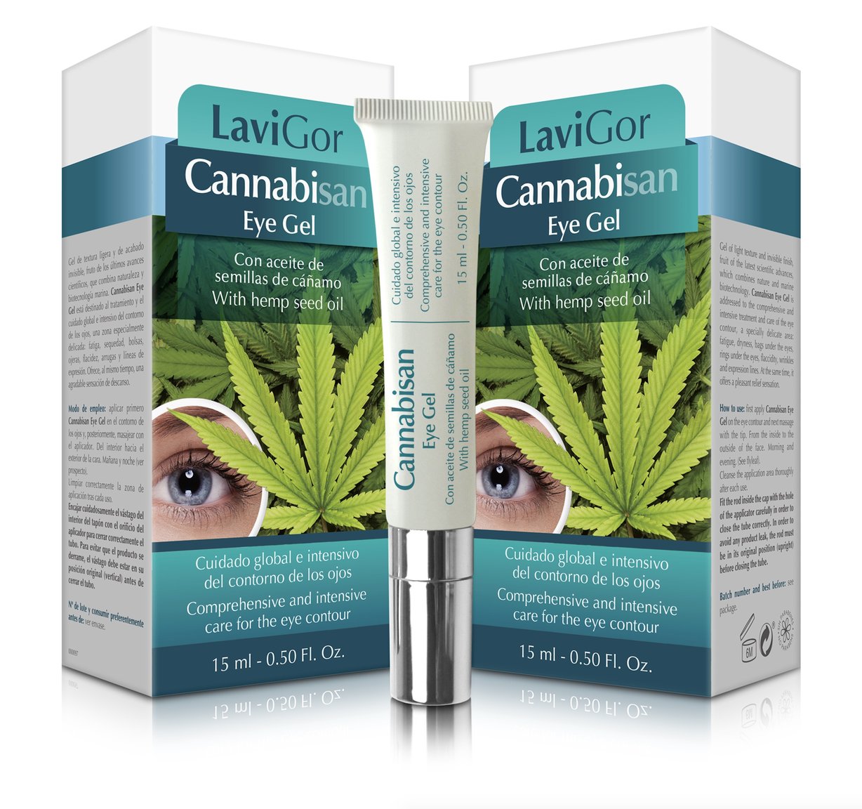 LaviGor Cannabisan Eye Gel - 15ml