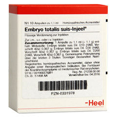 Embryo totalis suis-Injeel Ampoules