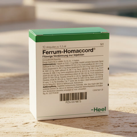 Ferrum Homaccord - 100 Ampoules