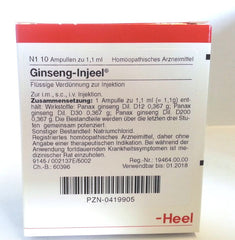Ginseng Injeel - Ampoules