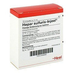 Hepar sulfuris Injeel Ampoules