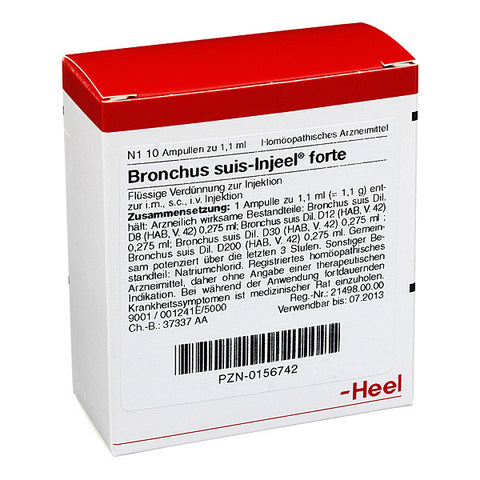 Bronchus Suis Injeel FORTE - Ampoules