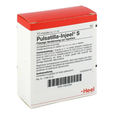 Pulsatilla Injeel S - Ampoules