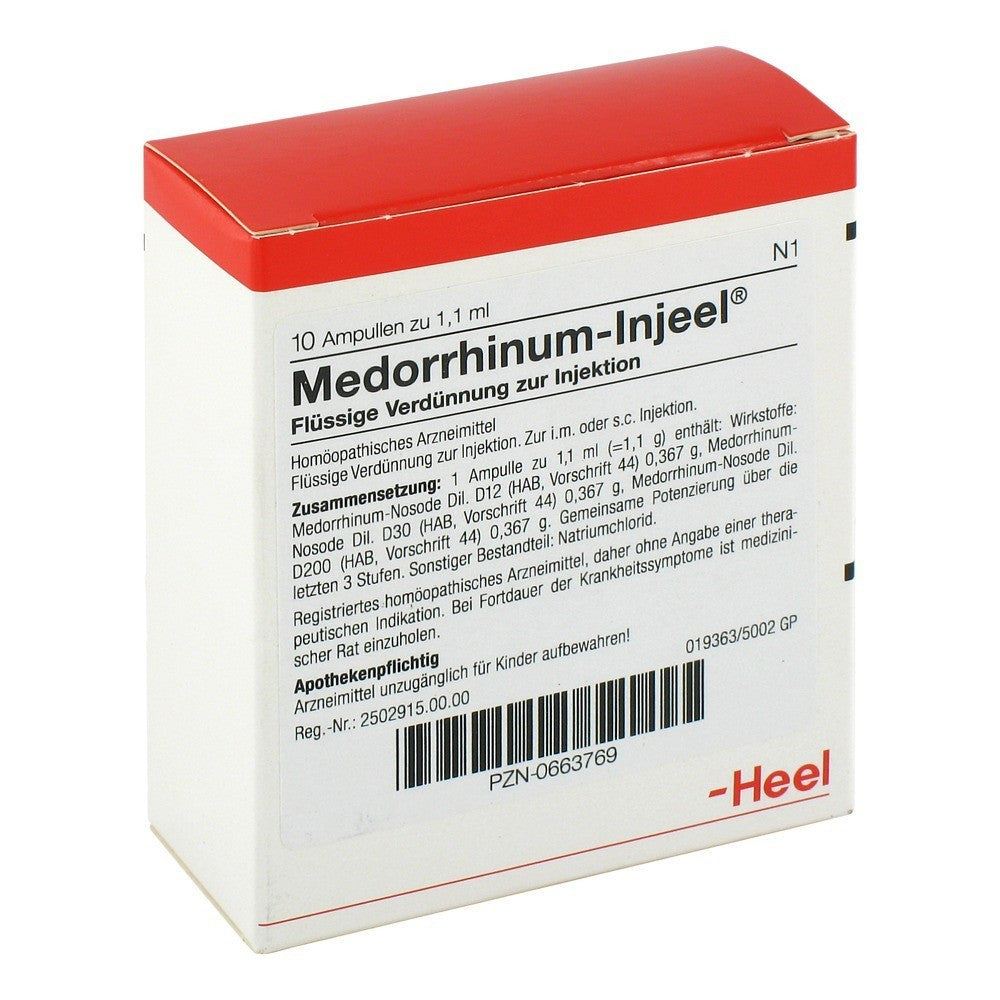 Medorrhinum Injeel Ampoules