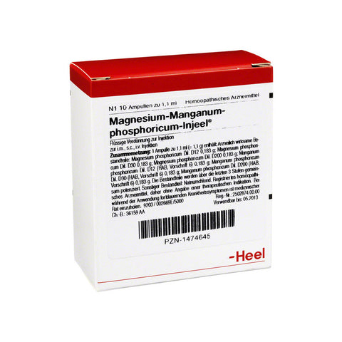 Magnesium Manganum Phosphoricum Injeel - Ampoules