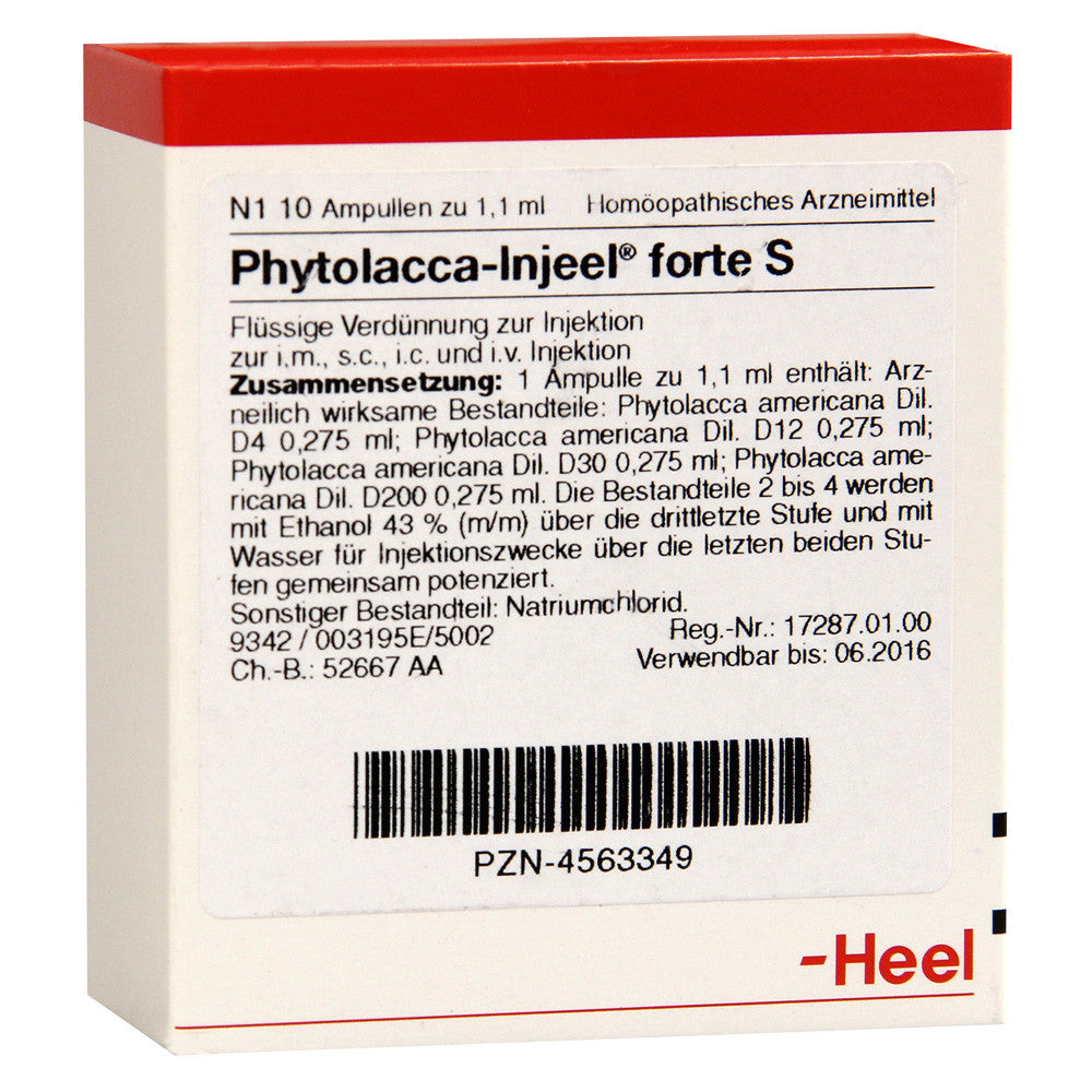 Phytolacca Injeel forte S Ampoules