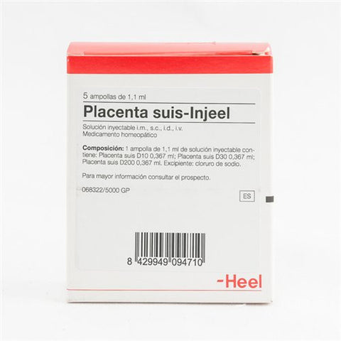 Placenta suis Injeel Ampoules