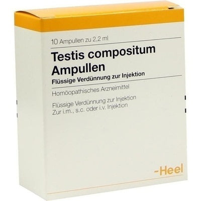 Testis Compositum - 100 Ampoules
